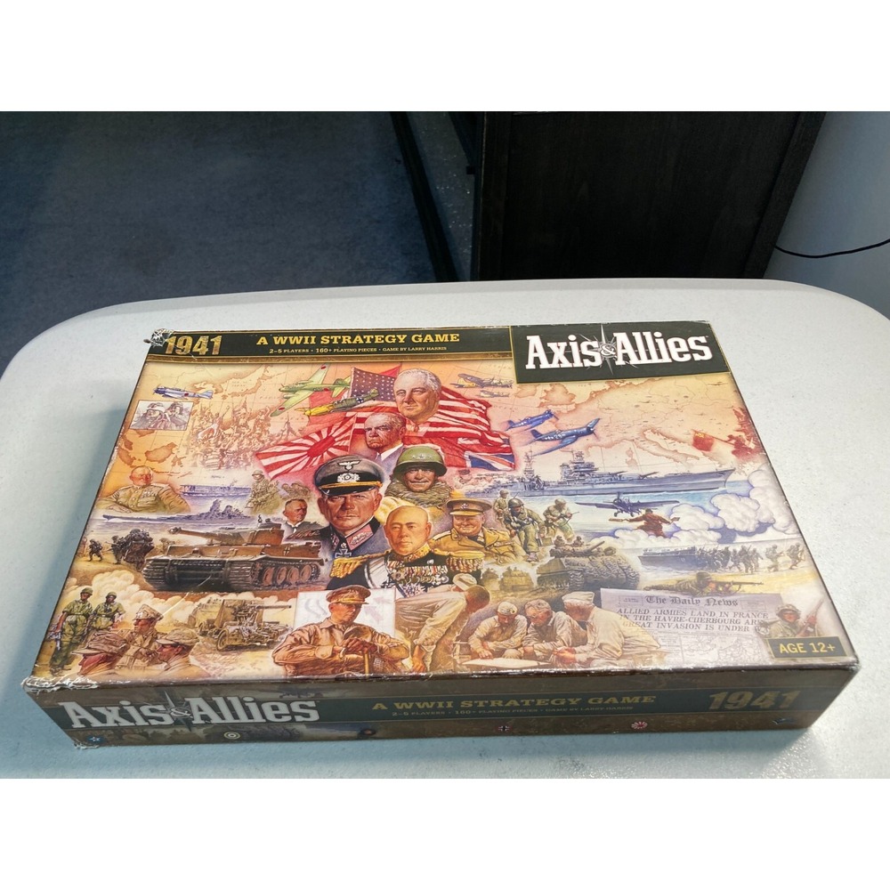 Axis and Allies 1941 War Strategy Board Game 2012 Open Box Never Played
